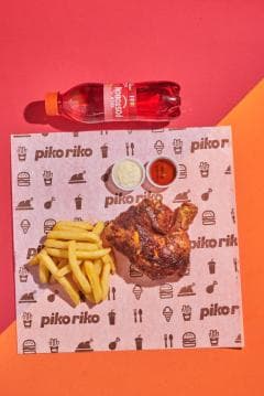 Combo Individual- Asado 1/4 + Papas + Bebida
