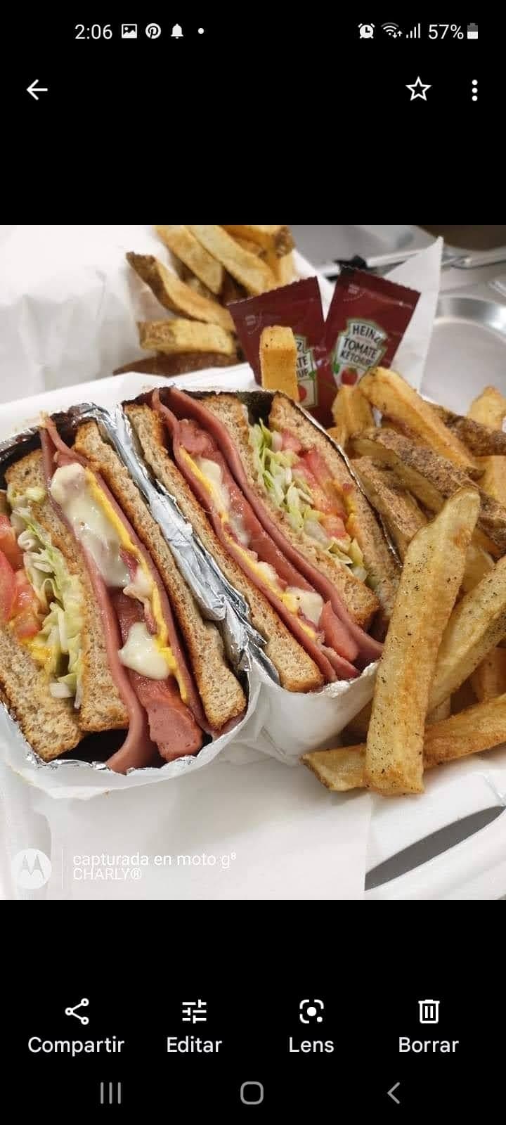 Club Sándwich de Jamón