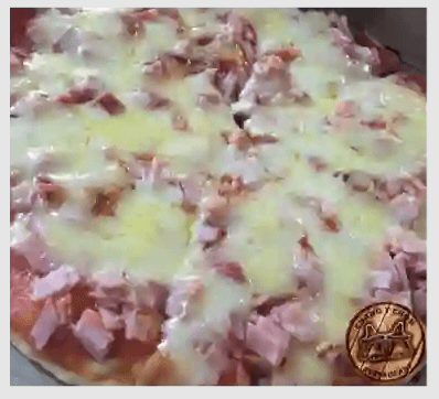Pizza de Jamón 12 in