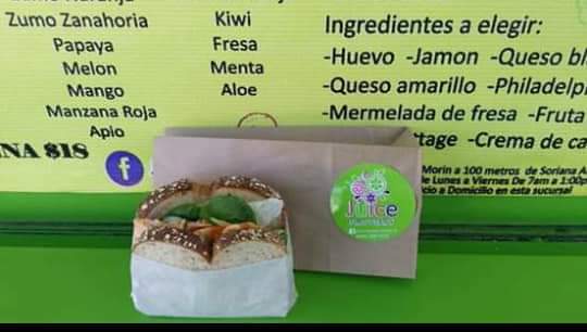 Sándwich de Jamón + Malteada Iron Man