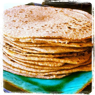 Tortillas de harina de trigo