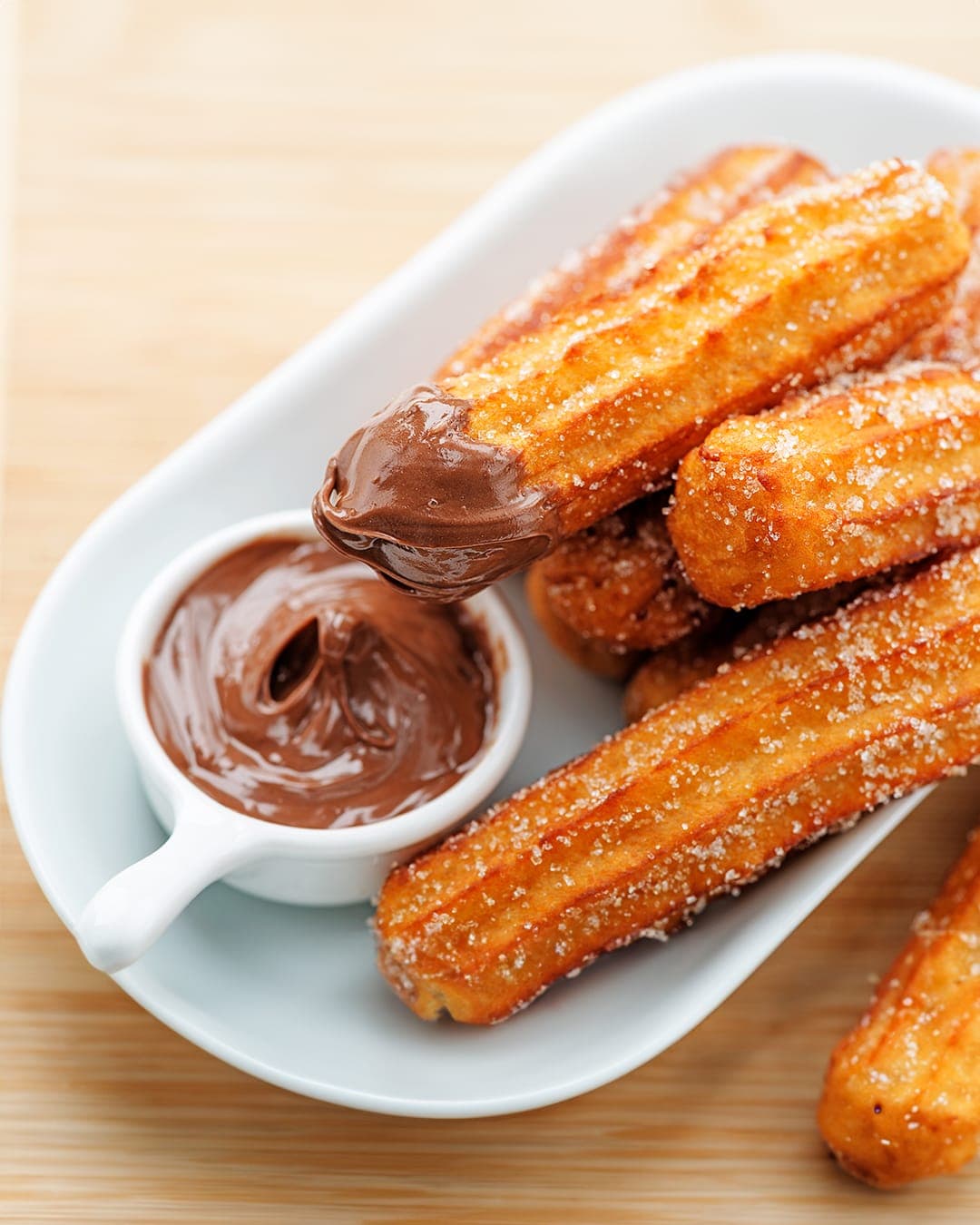 Churro Tradicional Azúcar 3 Pzas