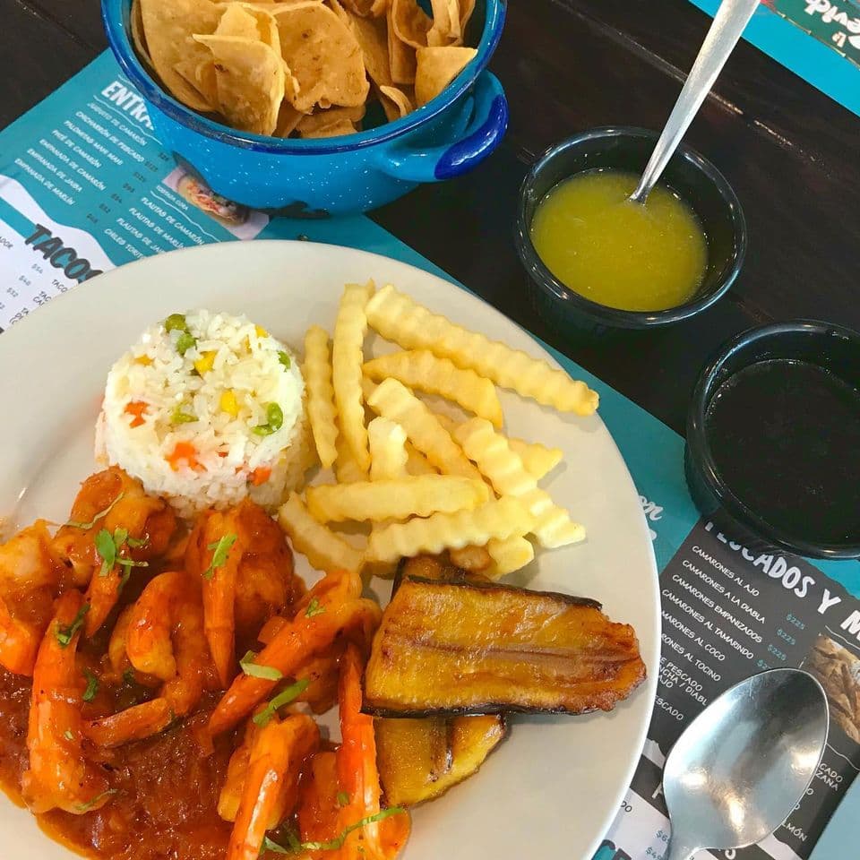 Camarones a la Diabla