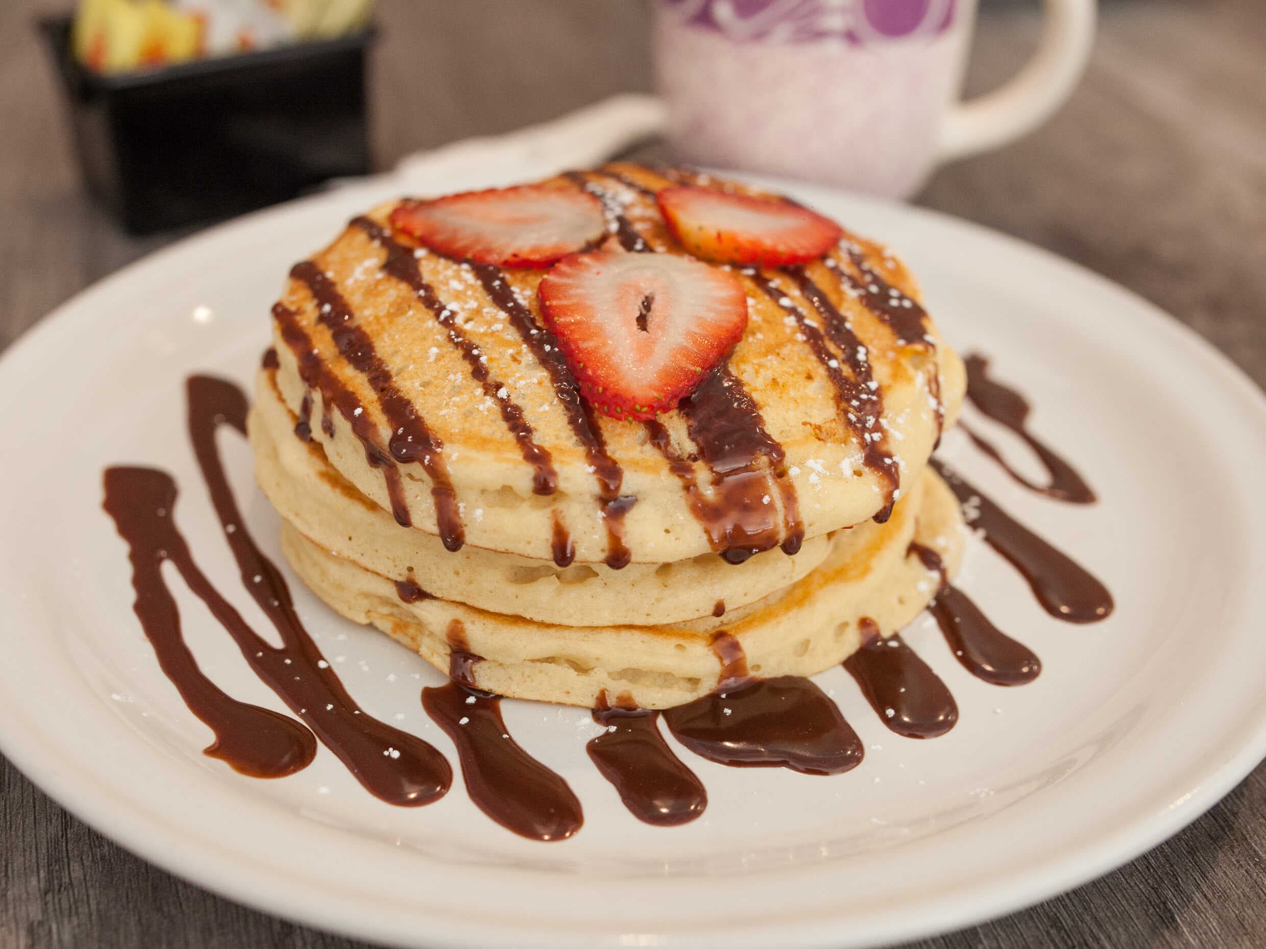 Hot Cakes Nutella