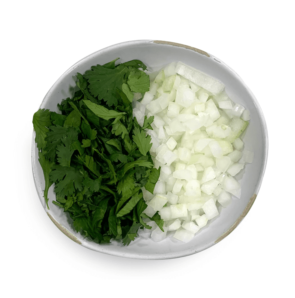 Cebolla y Cilantro