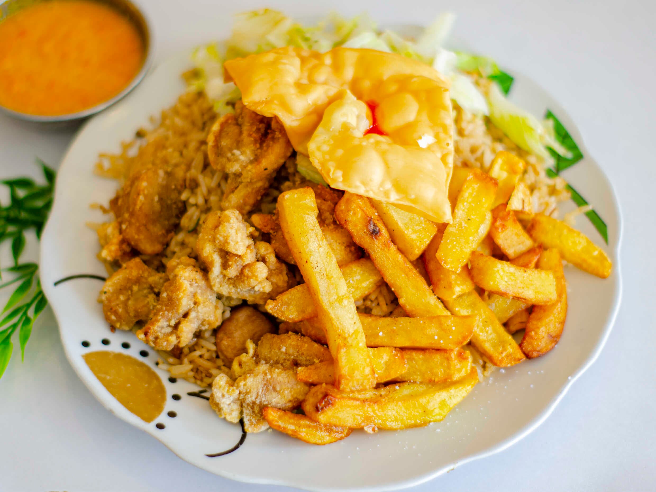 Chicharrón de Pollo + Entrada