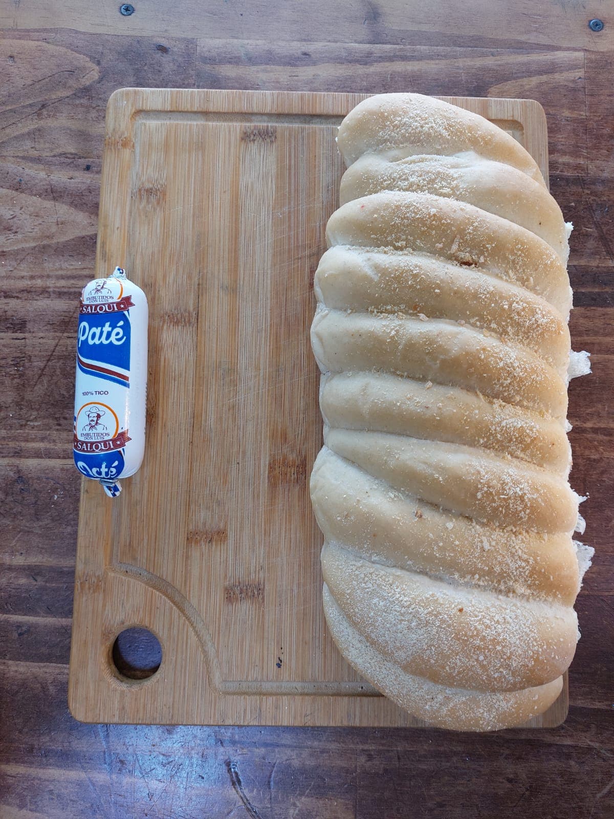 Manita de Pan + Paté