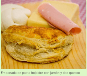 Jamón con Dos Quesos