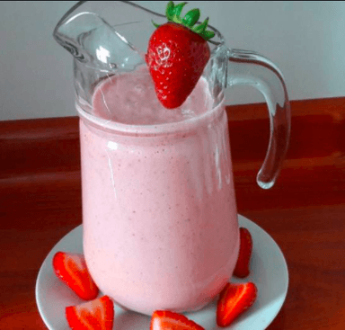 Licuado de Fresa
