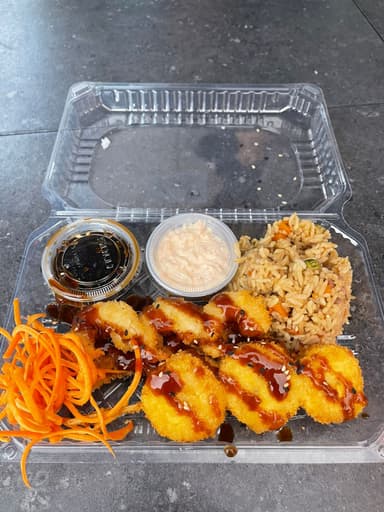 Brochetas de pollo