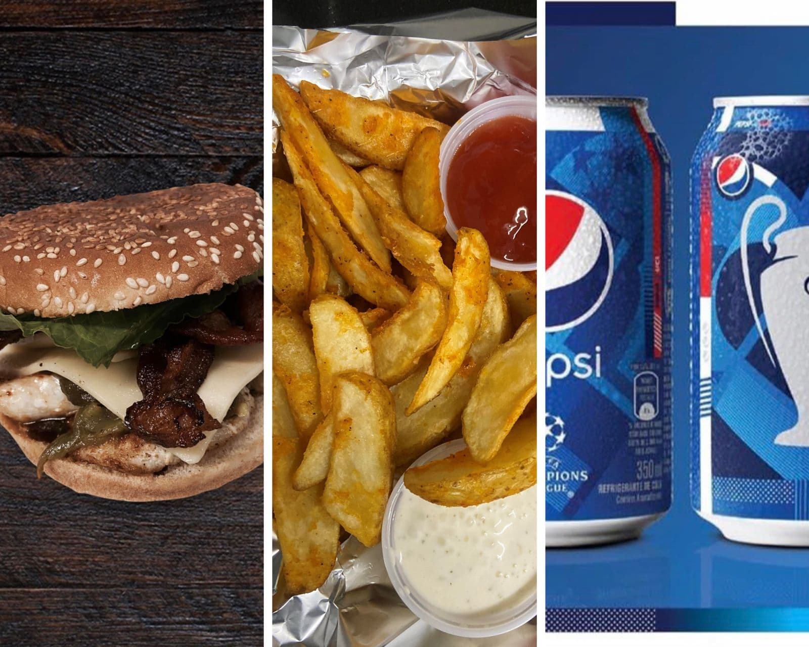 Combo Individual Hamburguesa+Papas+Refresco