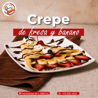 Crepes de Dulces