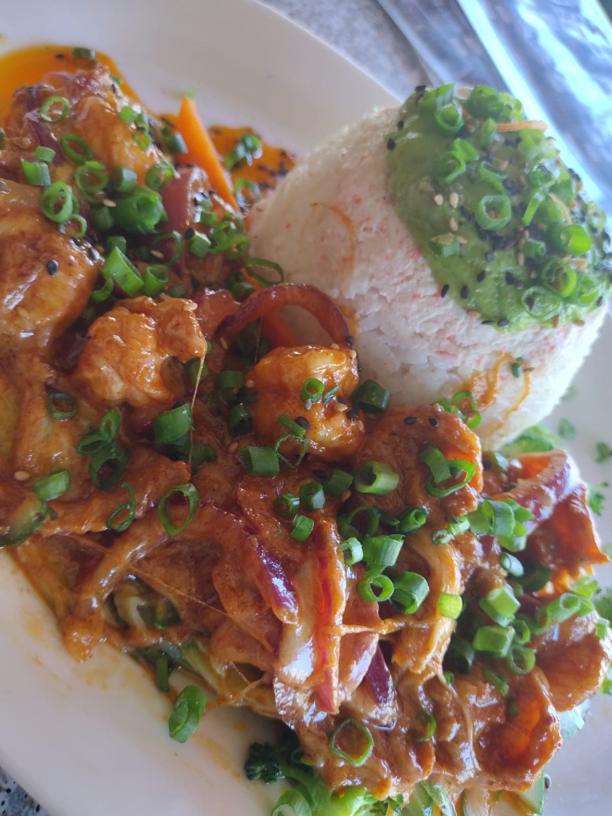 Teriyaki Camarón