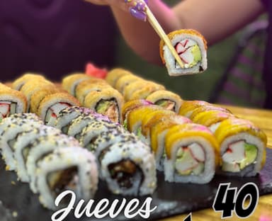 40 Piezas de Sushi