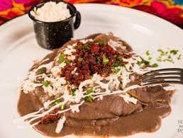 Enfrijoladas de Chorizo