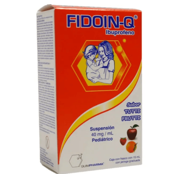 Fidoin-Q Ibuprofeno 40 mg Frasco con 15 mL