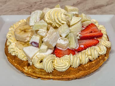 Combo-Sr Waffle + Chai Frappe 16 Oz