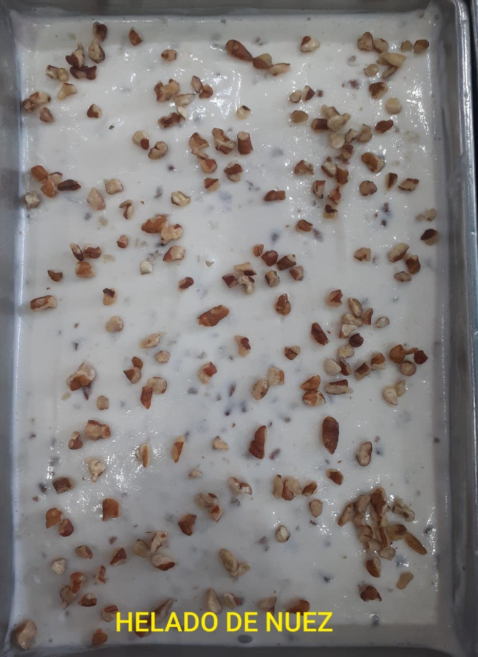 HELADO SABOR NUEZ