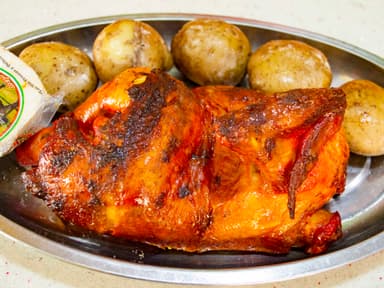 Medio Pollo Asado