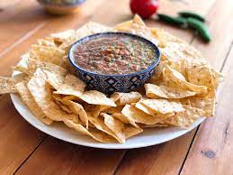 Totopos con Salsa