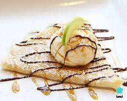 Crepa Cajeta, Lechera y Helado de Vainilla