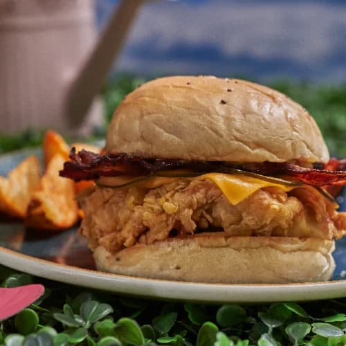 Combo Hamburguesa Crispy Chicken