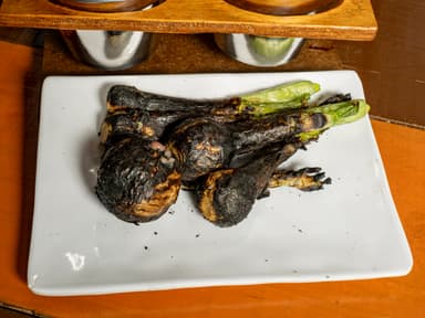 Cebollitas asadas