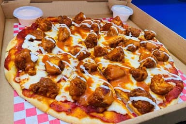 Pizza boneless familiar
