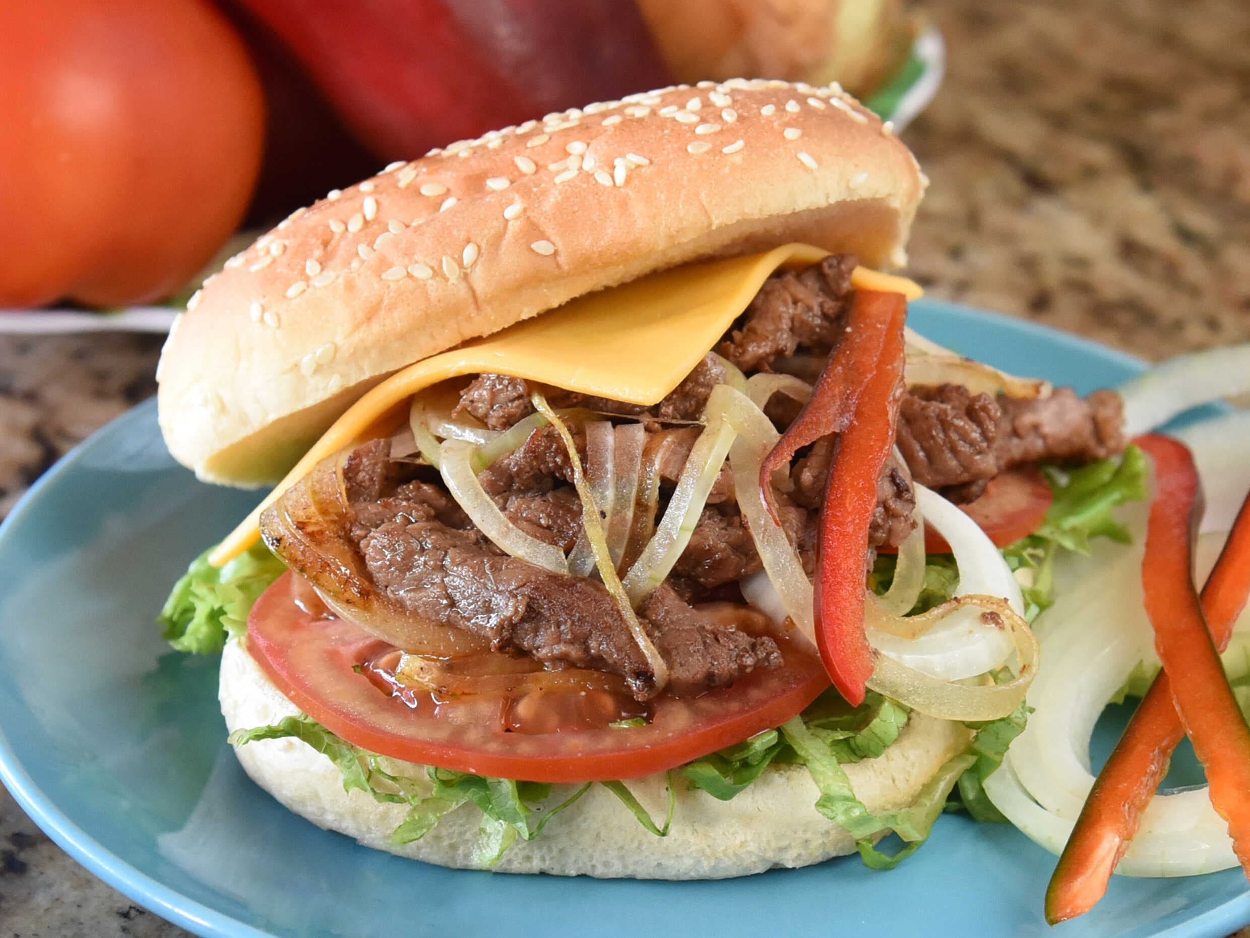Hamburguesa de Lomo de Res
