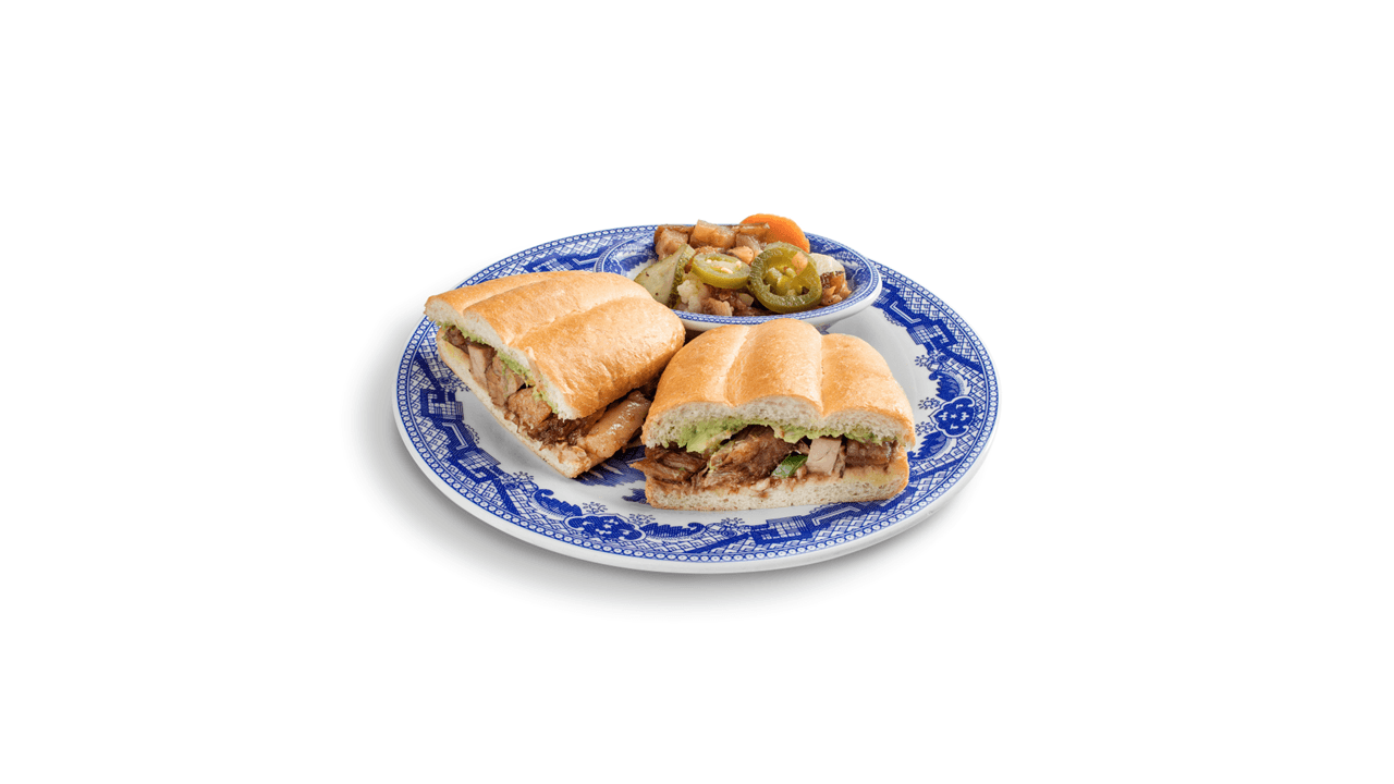 Torta de Carnitas (1 pza.)