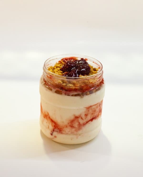 Gelato Jar Cheesecake de Fresa