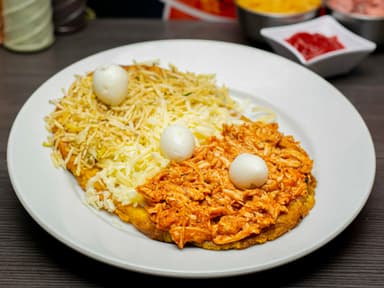 Patacon con Pollo