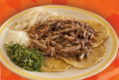 Combo 2.Orden de 5 Tacos de Bistec