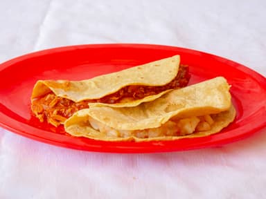 2 Quesadillas + Cafe