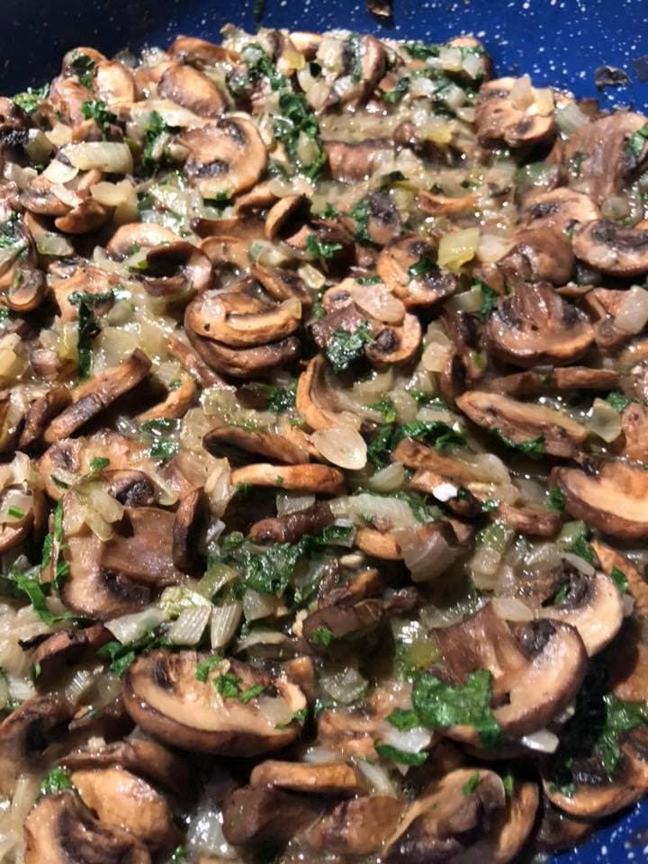 Pellizcada de Champiñones
