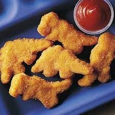 Nuggets Dinosaurio