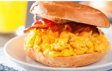 Torta de Huevo con Jamón