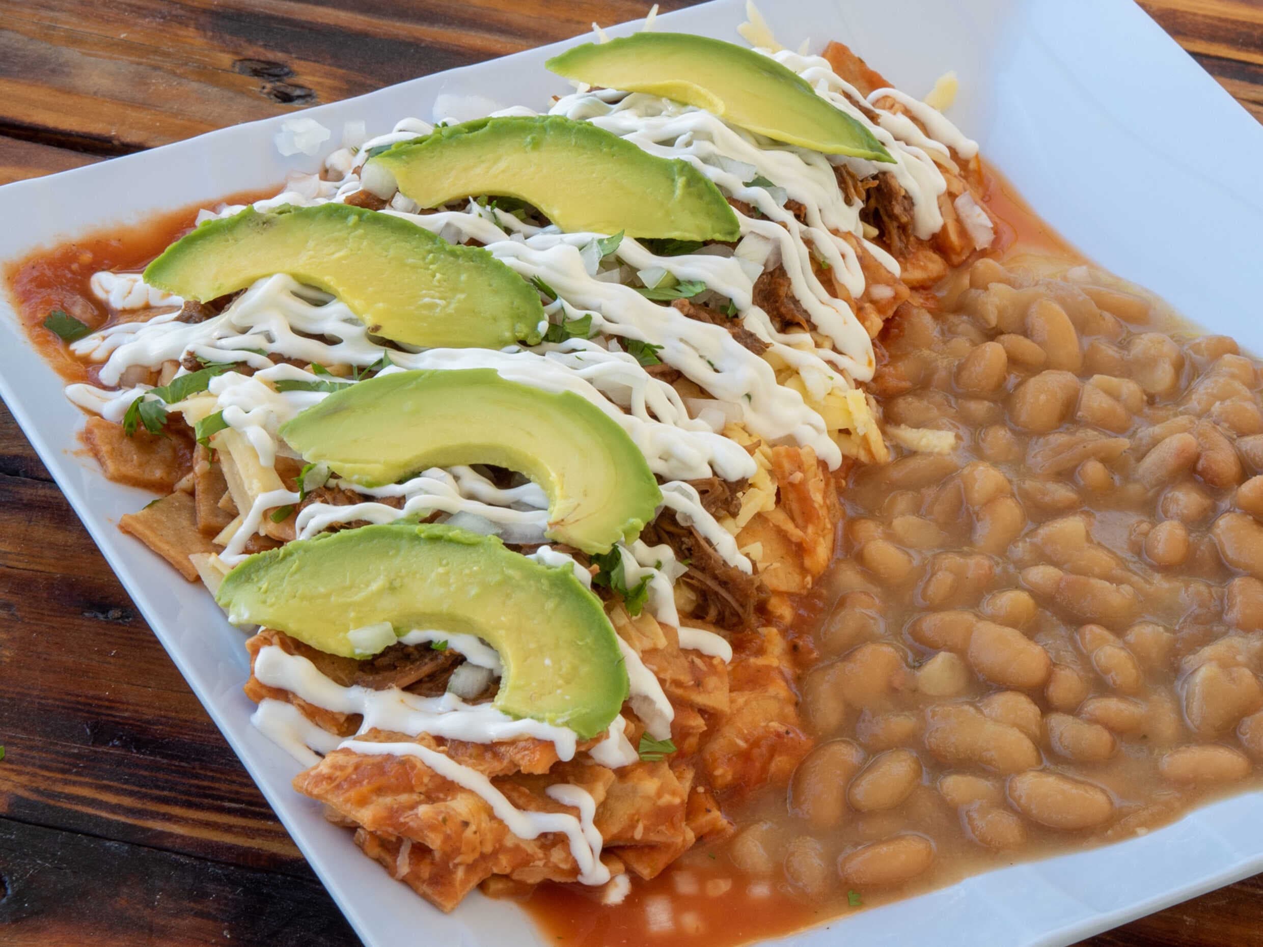Chilaquiles Rojos