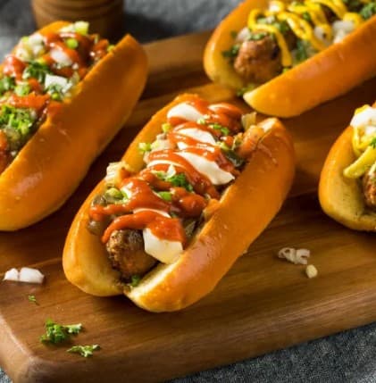 Hot Dog con Tocino