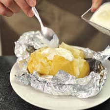 Papa con Queso
