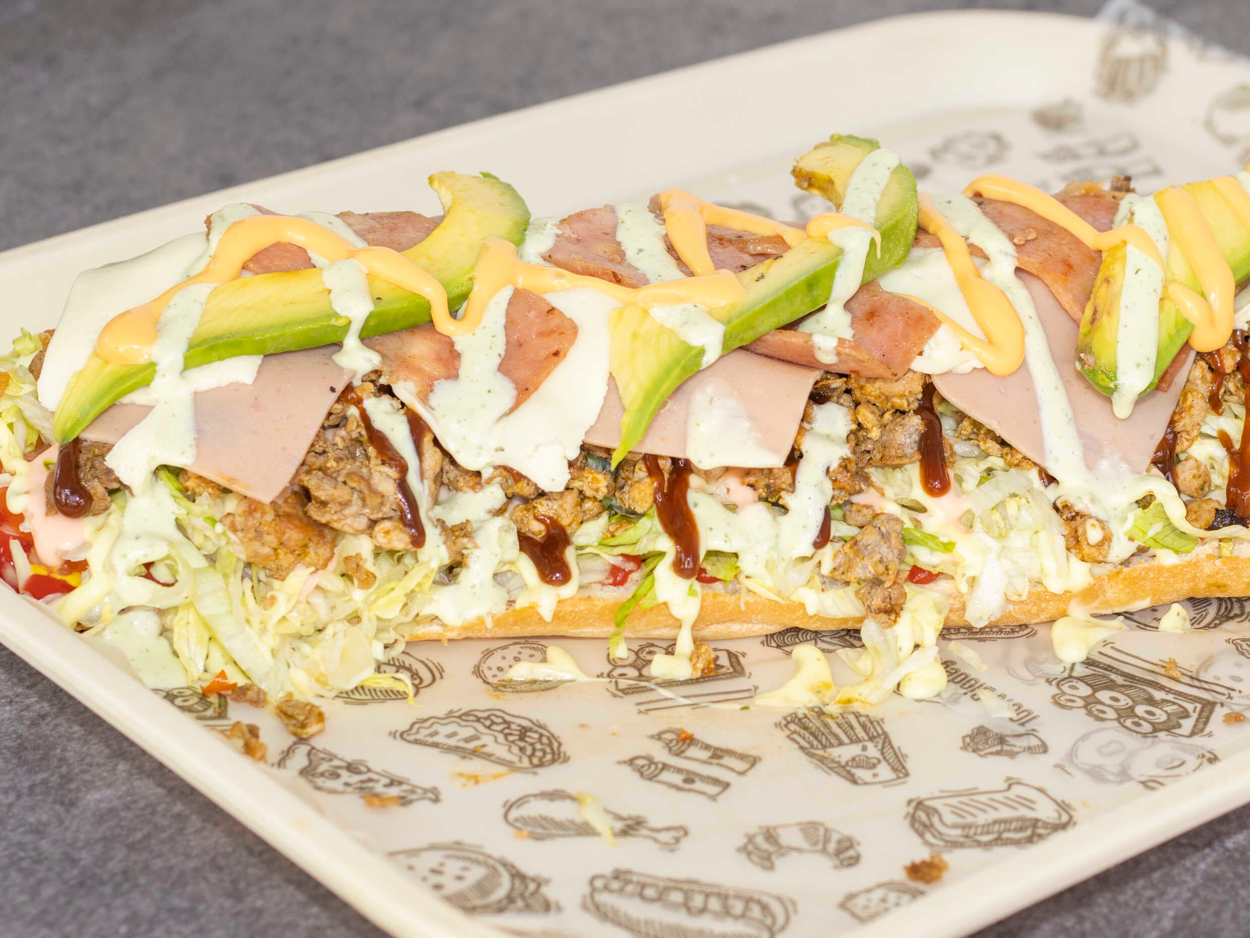 Pepito Mixto Full Con Todo de 40 CM