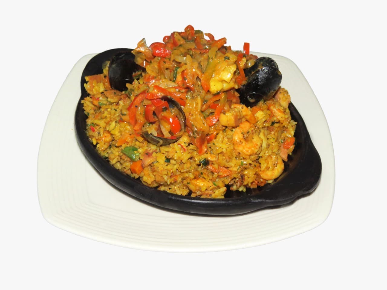 Arroz a la Diabla + Sancocho de Pescado