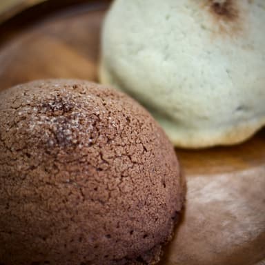 Volcán de chocolate.
