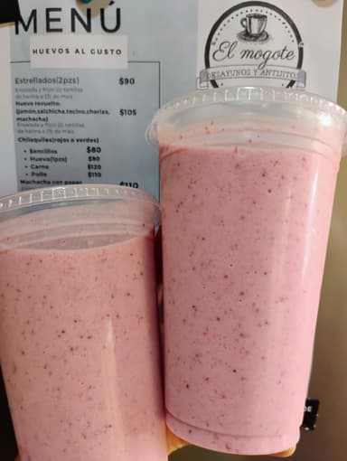 Licuado de Fresa