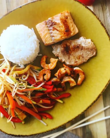 Teppanyaki Mariscos Mixtos