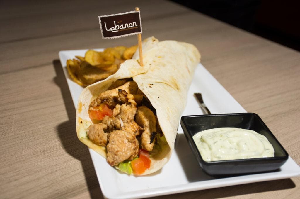 Shawarma de Pollo .