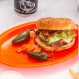 Combo Hamburguesa Sencilla. + Papas