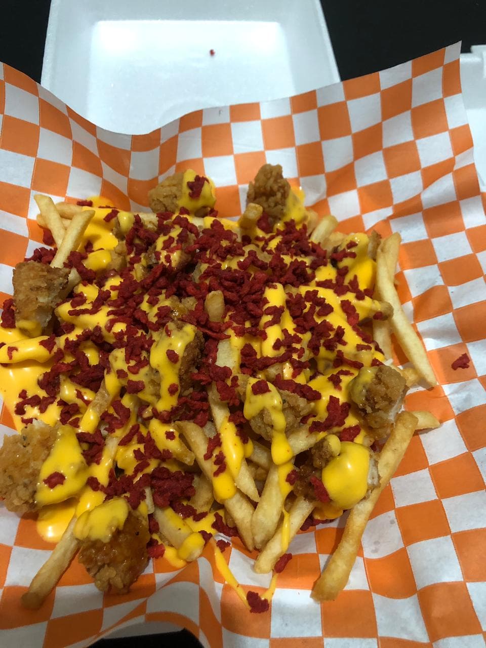 Papas Preparadas (Papas + Boneless + Tocino)
