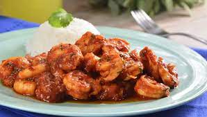Camarones a la BBQ