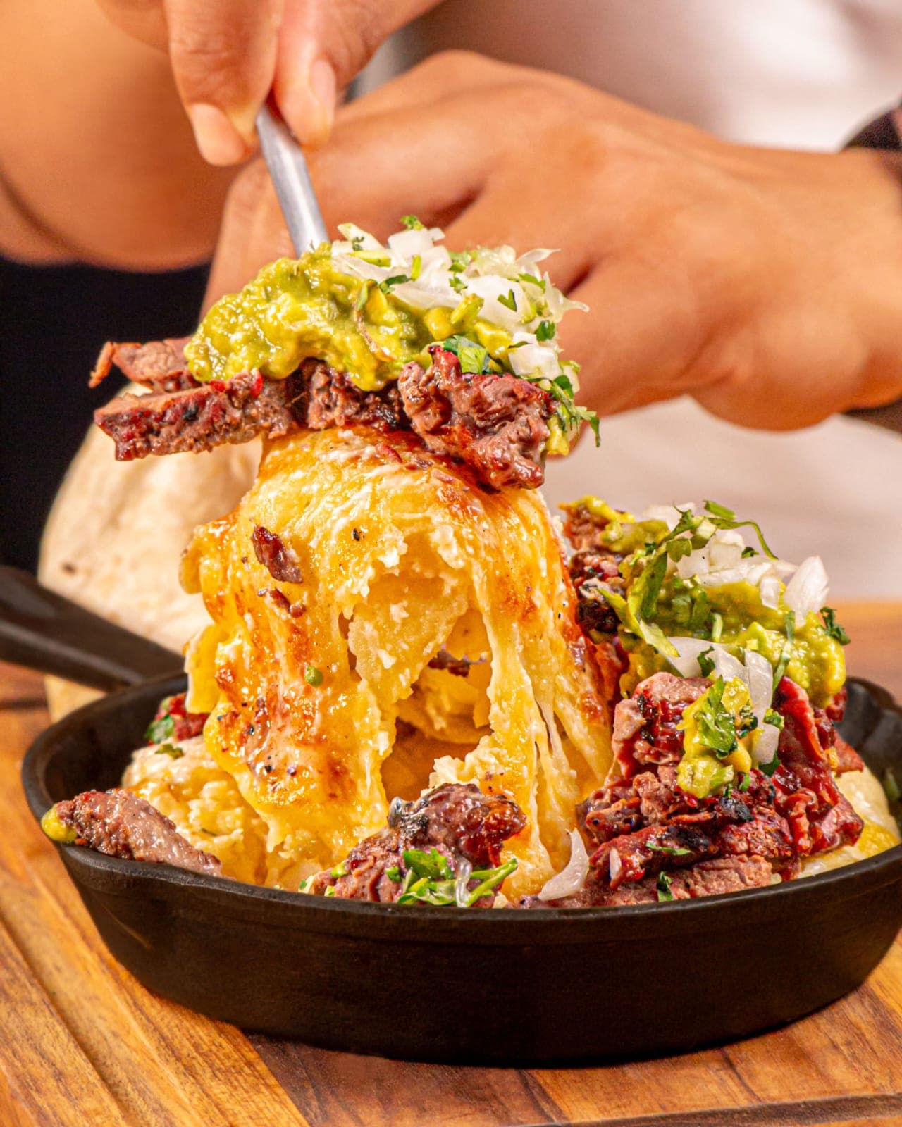 Queso Fundido de Cecina